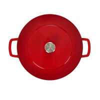 Combekk Støpejernsgryte 32 cm / 12 liter, cherry