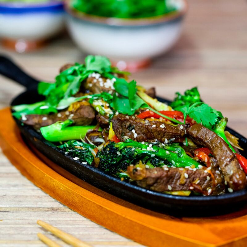 Støbejernsplade, sort