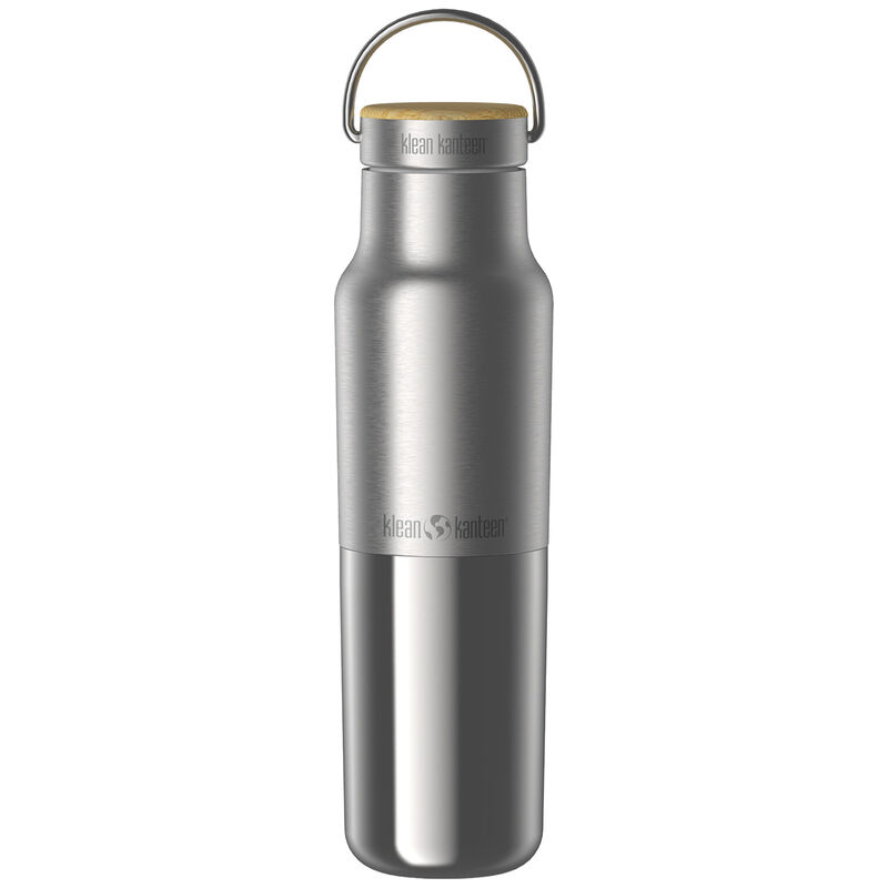 Insulated Reflect flaske med bambuslåg 355 ml