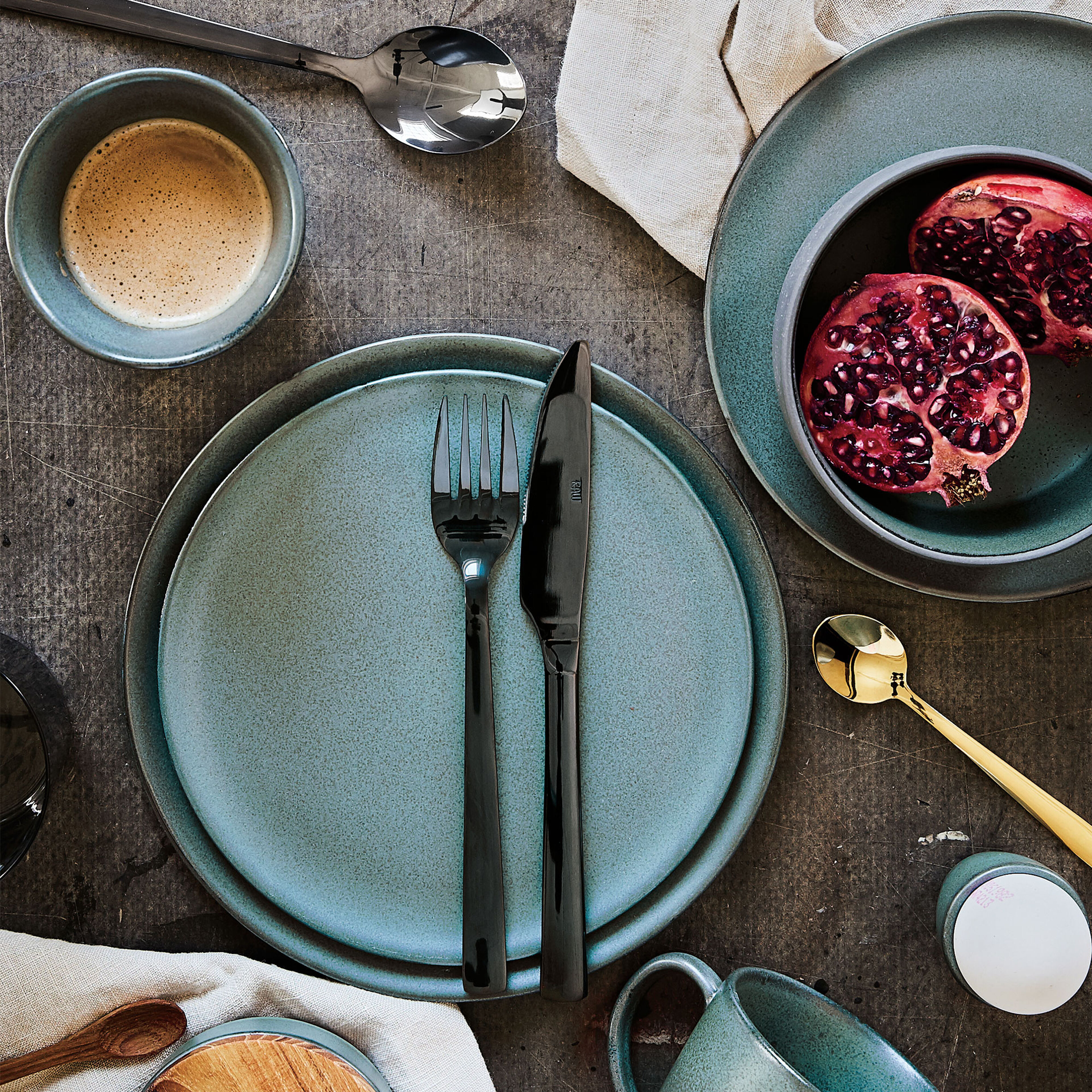 Tallrik 23 cm Northern green