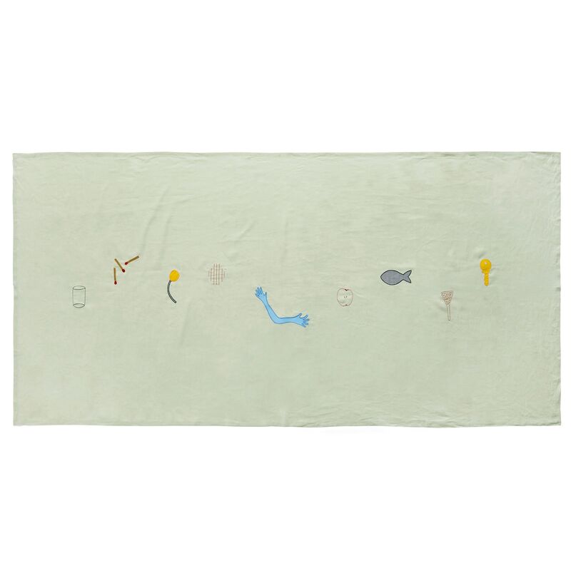 Sobremesa L300 borddug, grøn