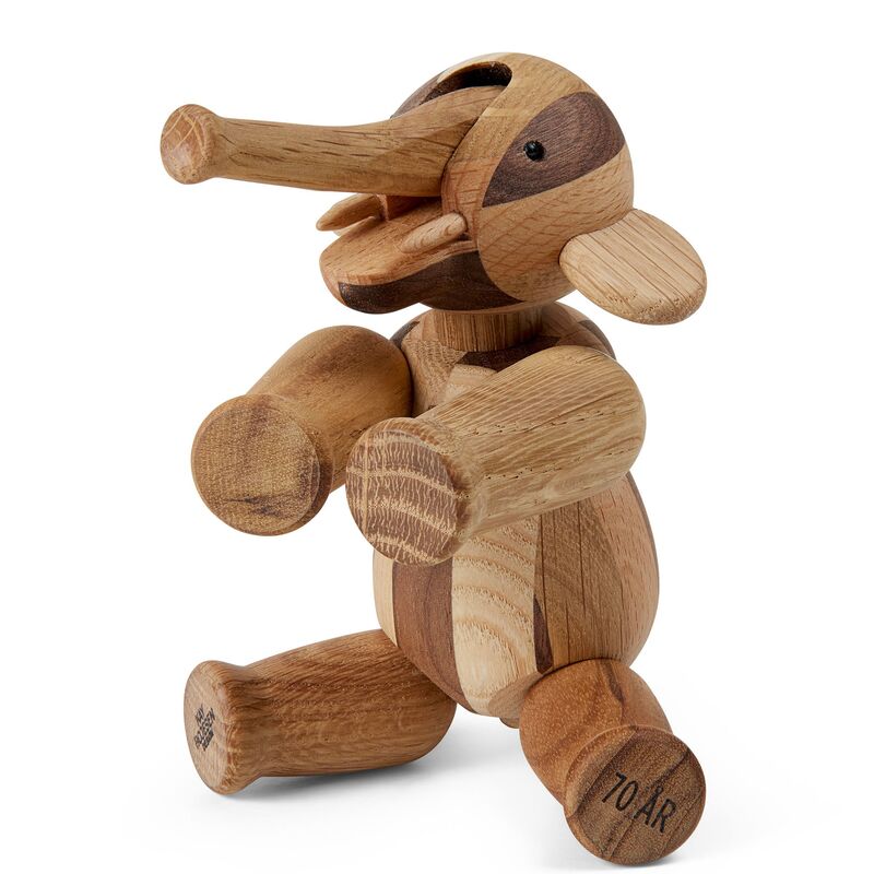 Reworked Anniversary elefant mini, 7,5x12x9,5 cm