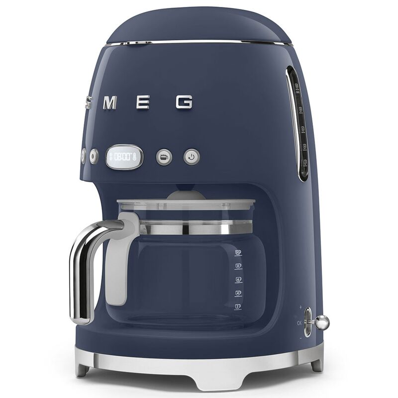 Retro kaffebrygger, navy blue