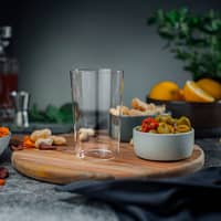 Tunt ölglas 50 cl, 4 st. kristallglas