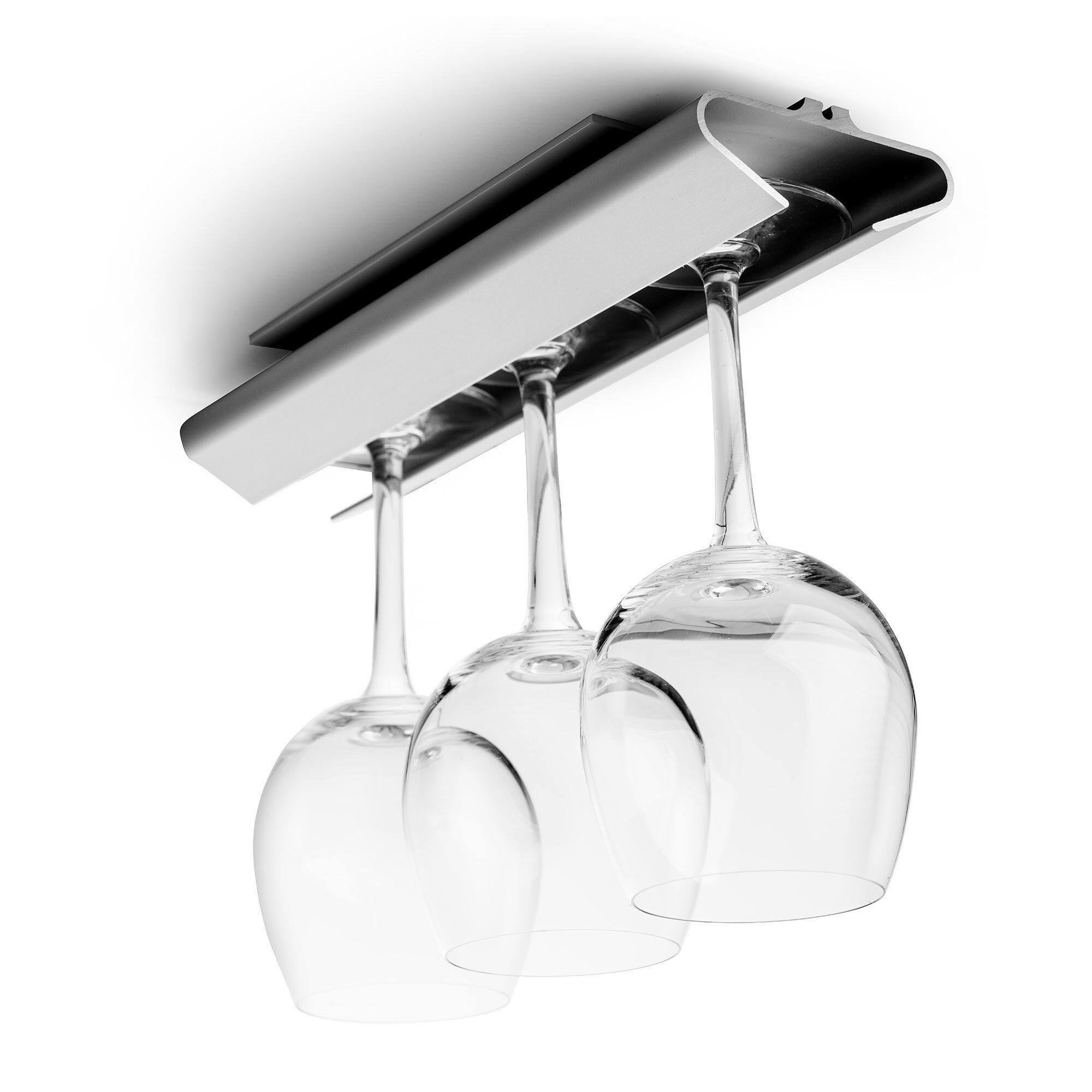 Alternativ bild 1 för Born in Sweden Hex vinglasställ, aluminium, 3-pack, 30 cm