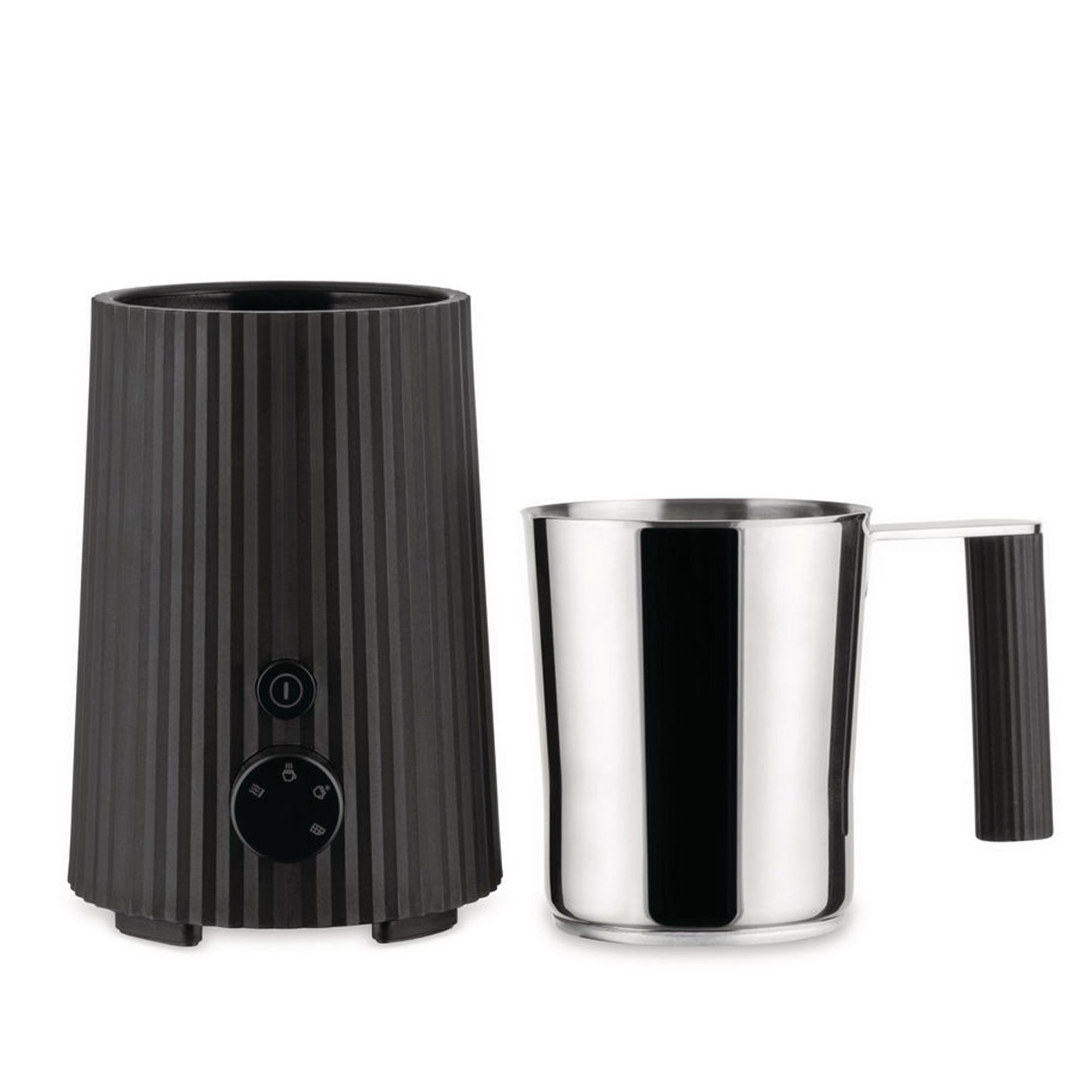 alessi-plisse-multi-function-maelkeskummer-til-induktion-sort-mdl13-b-66201-2