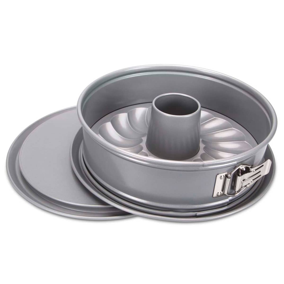 Springform med flad & formet bund 26 cm