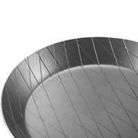 Forge stegepande/grillpande 24 cm, kulstofstål