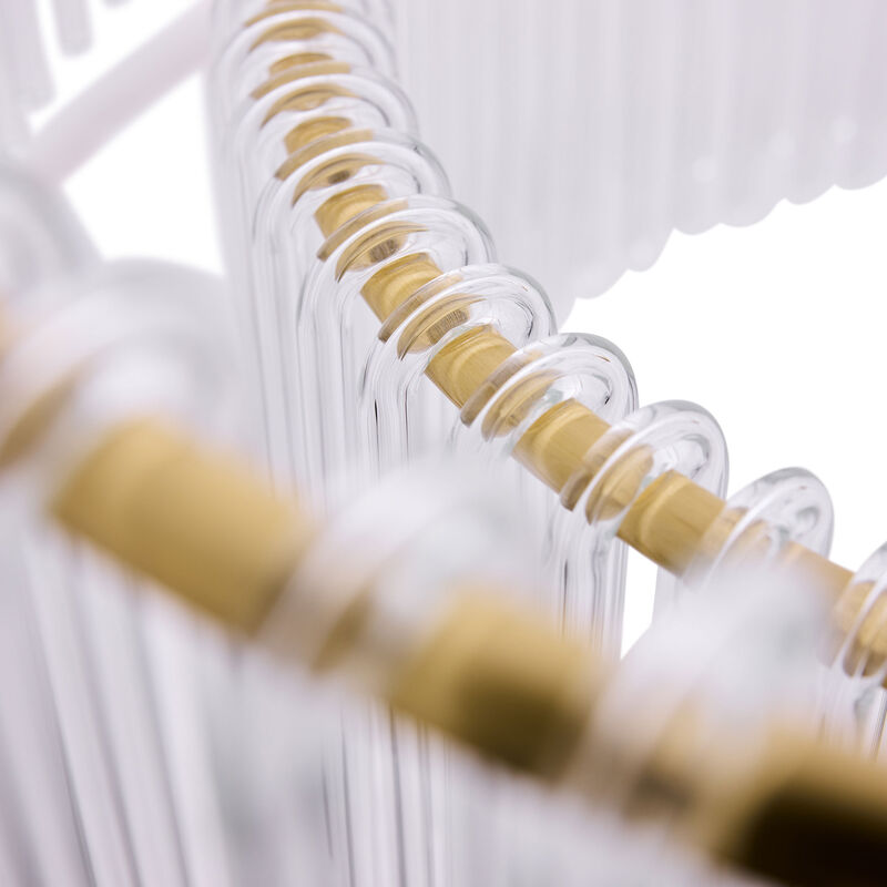 Globen Lighting Hook pendellampe 60 cm, klar/messing