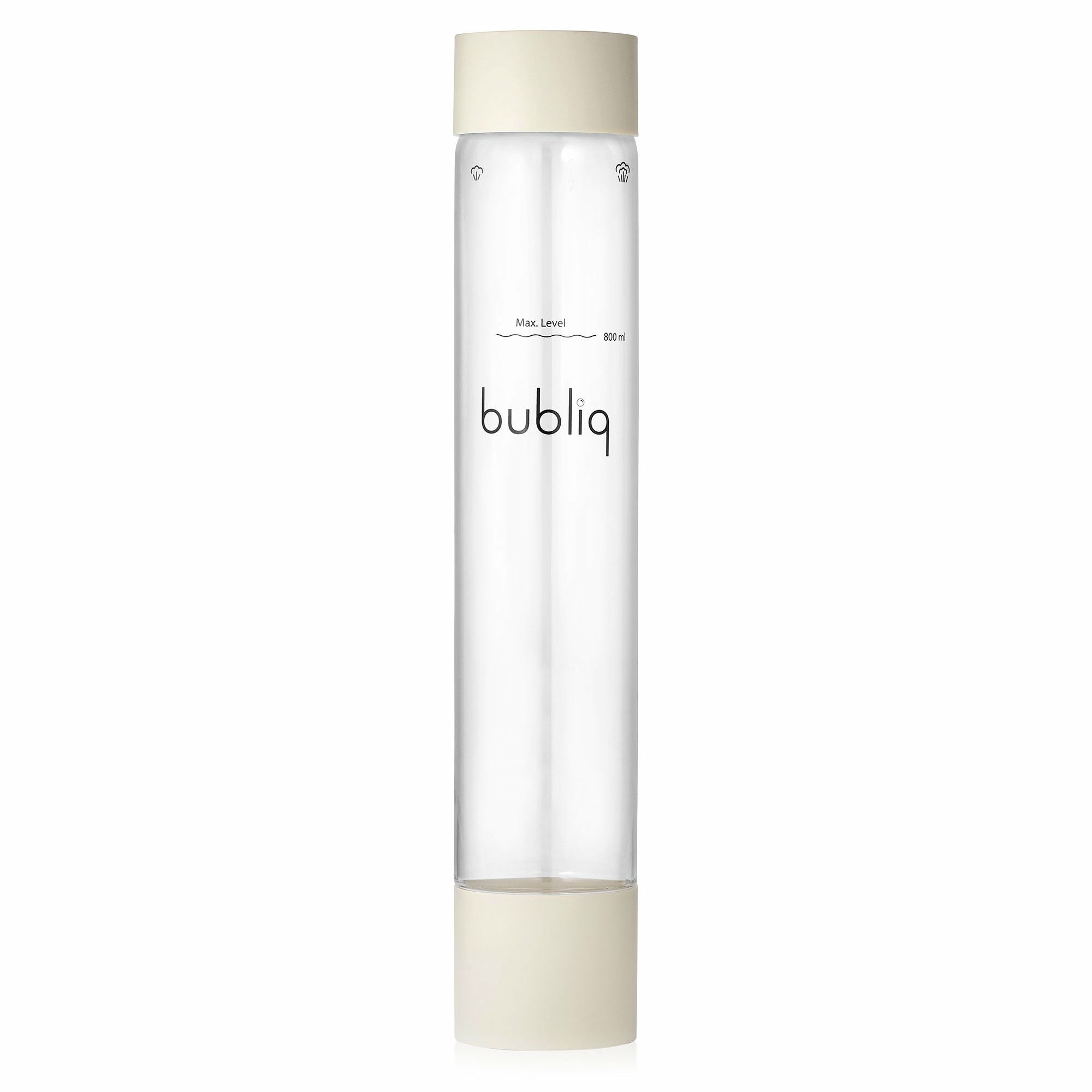 Flaske til kullsyremaskin 800 ml, beige