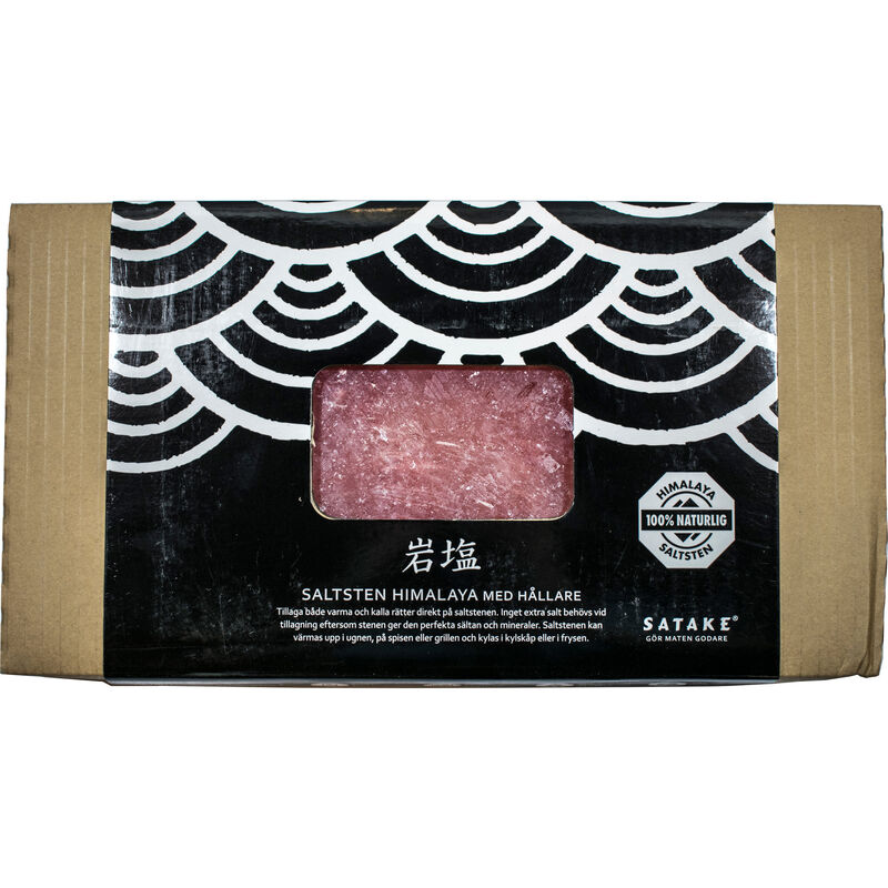 Saltsten, 30x20x2 med hållare