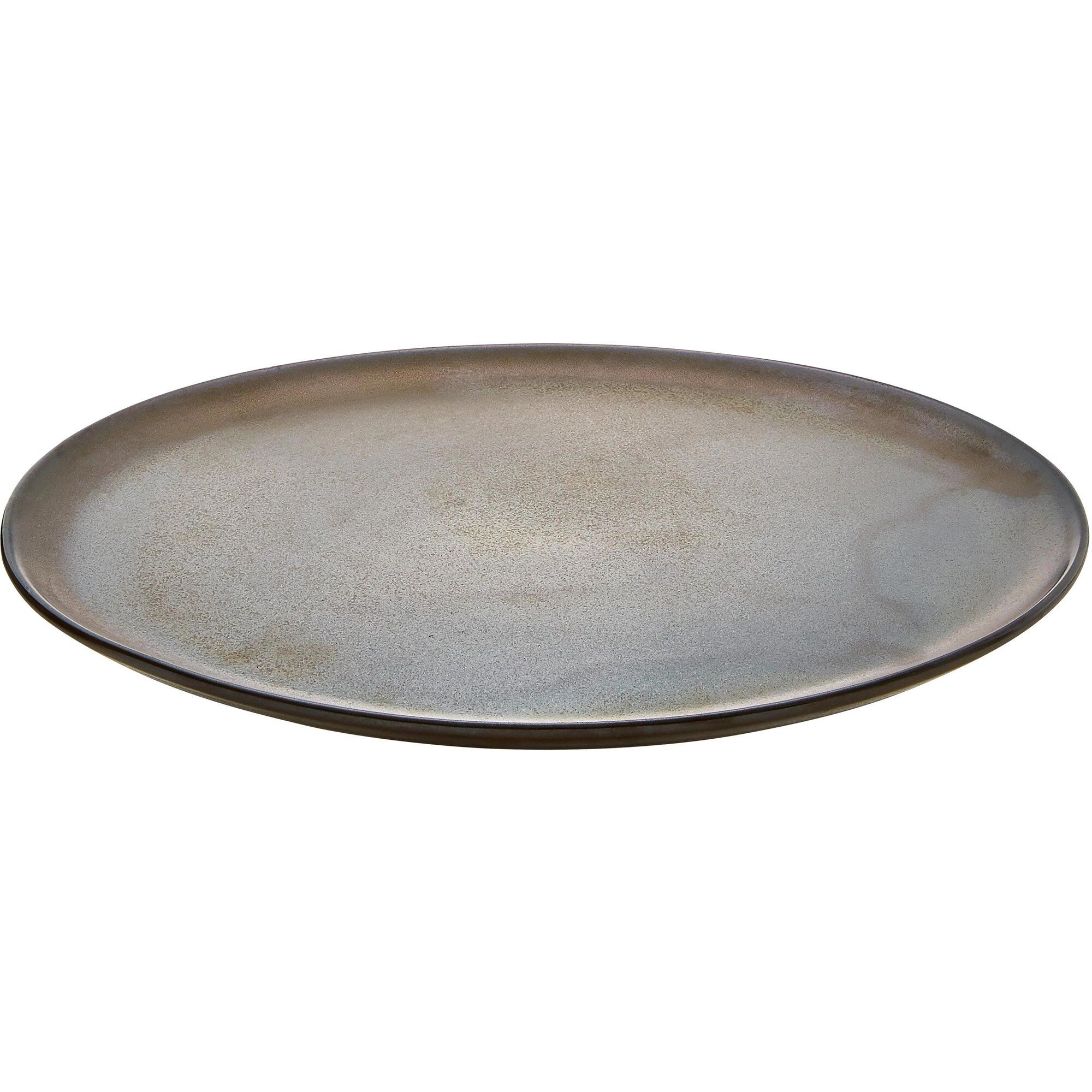 Aida - RAW Metallic Brown tallerken 28 cm