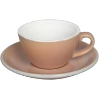 Egg Flat White kaffekopp 150 ml., 6 st. Rosa