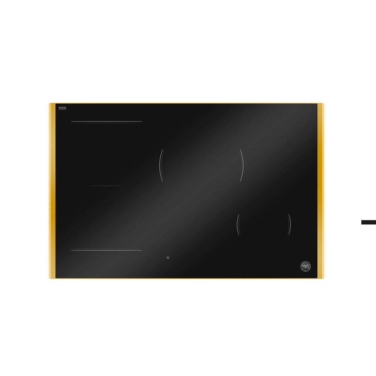 P784I1M30GP Premium induksjonstopp 78 cm med gullramme, 4 soner