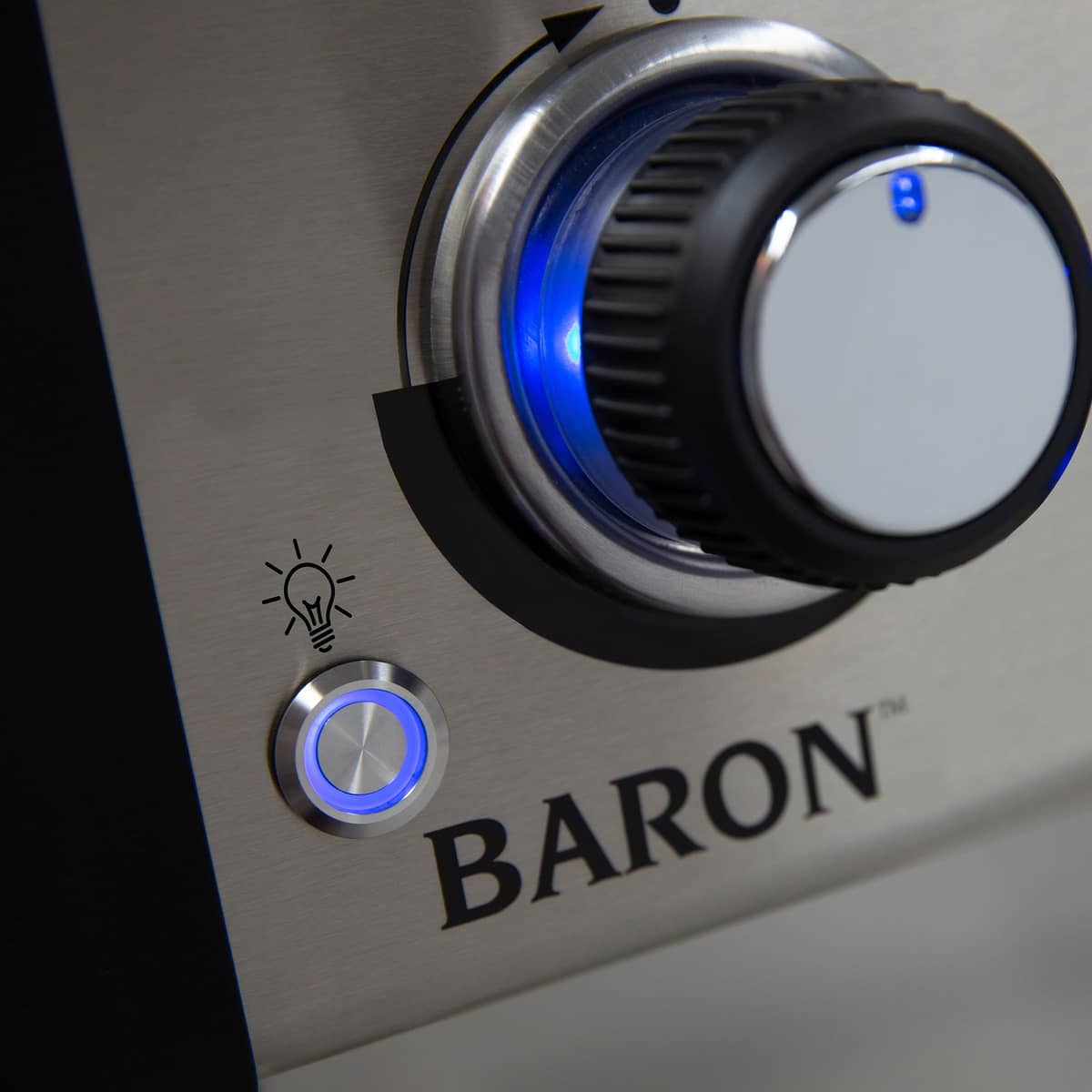 Baron 490 gasolgrill, svart
