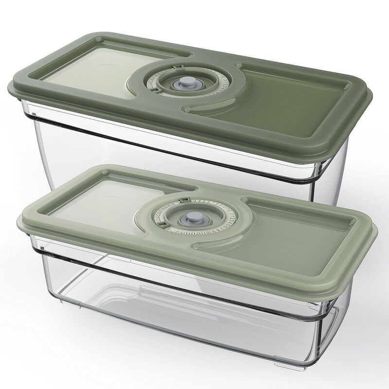 Vakuumförvaringslådor 2 st.