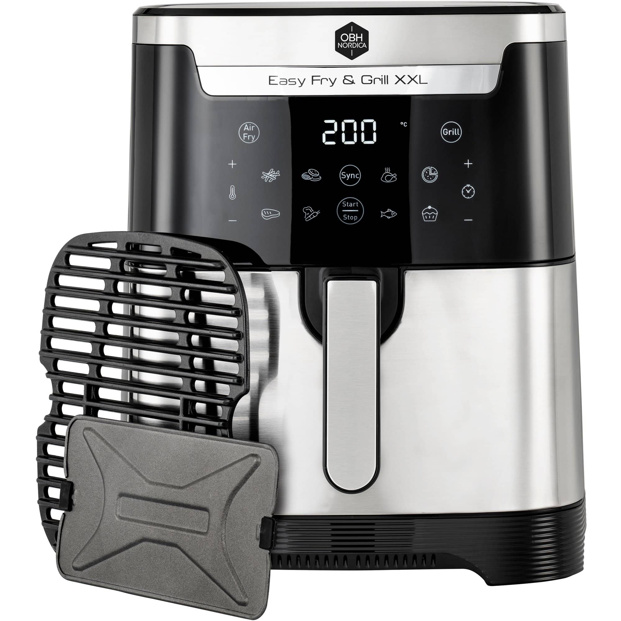 Läs mer om Easy Fry & Grill XXL 2-in-1 airfryer, 6,5 liter