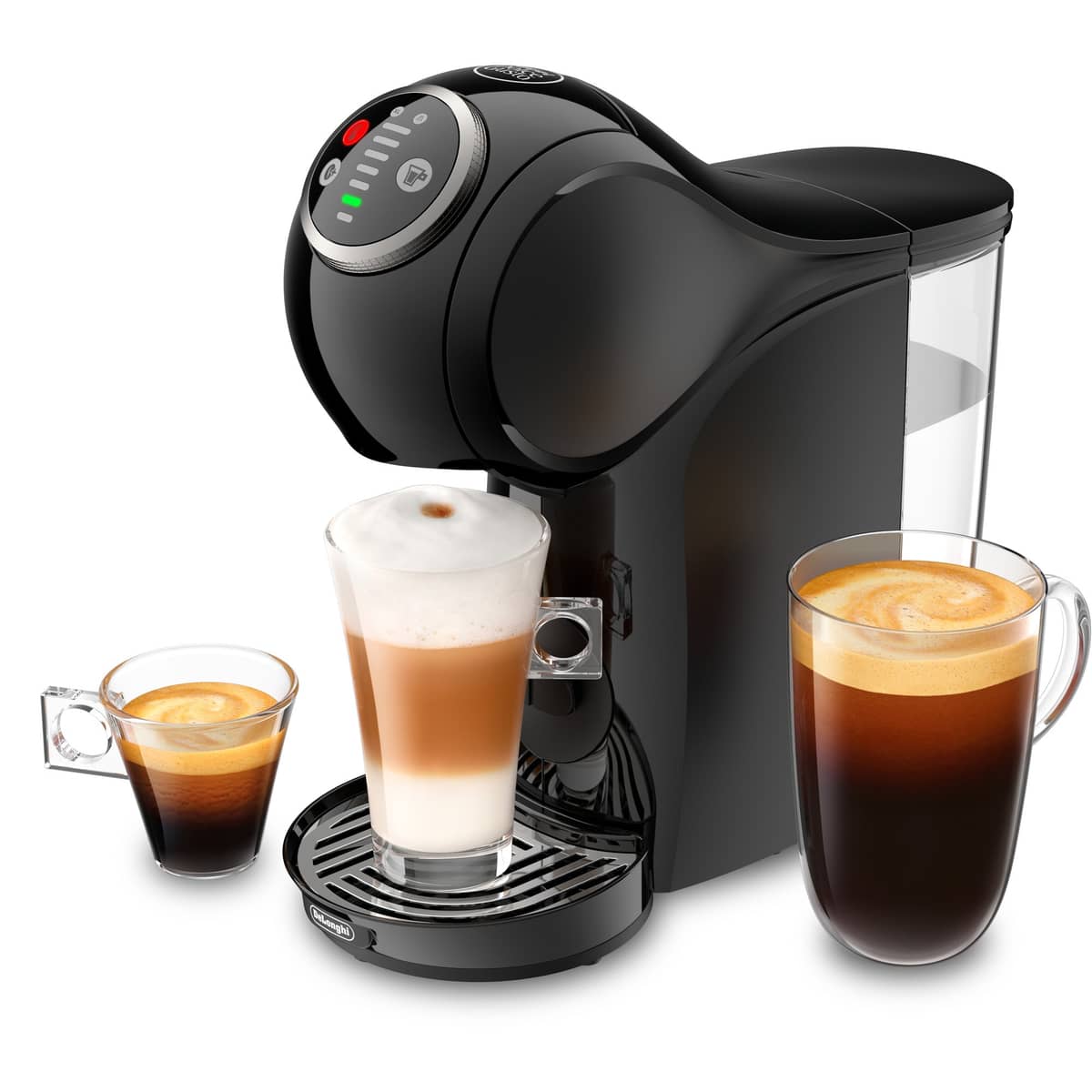 Dolce Gusto Genio S Plus Automatic -kapselikeitin, 0,8 litraa, musta