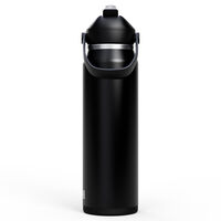 Thrive Flip Straw drikkeflaske 0,75 liter, sort