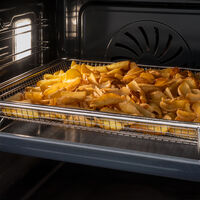 FPRO6117PTX3 Professional varmluftsovn med pyrolyse 80 liter, rustfritt stål