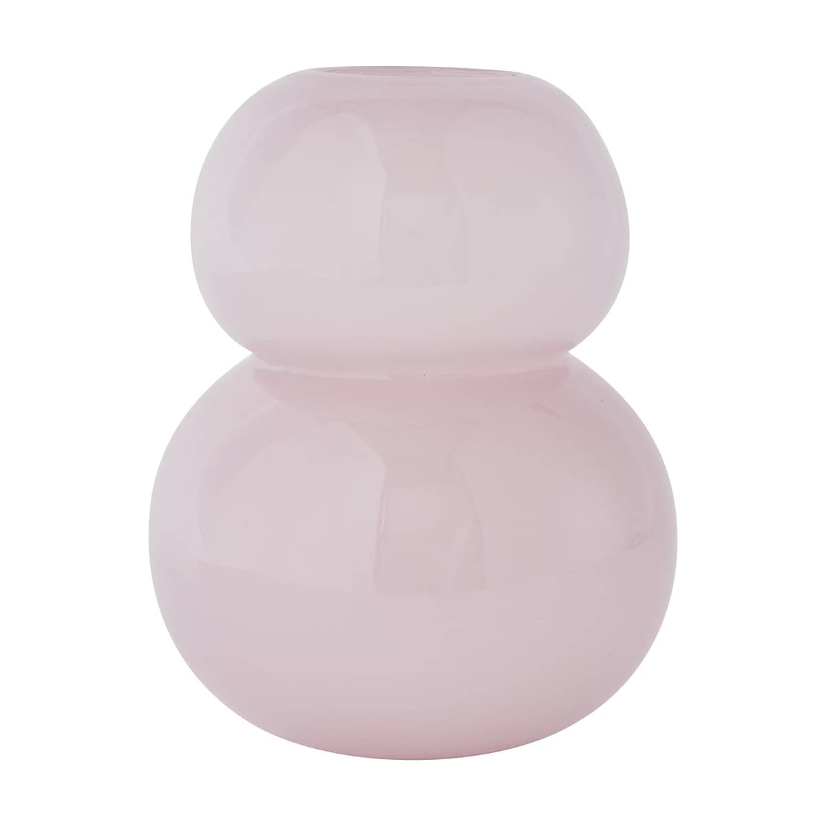 Lasi vas 23 cm, rose