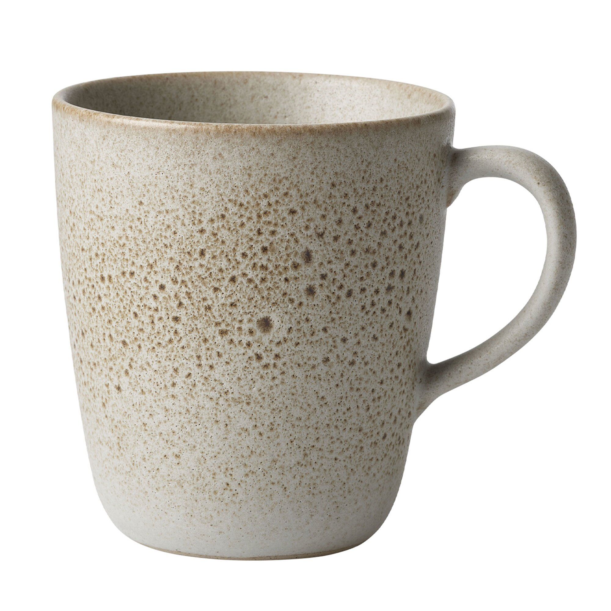 Aida - RAW krus med hank 35 cl sandy beige