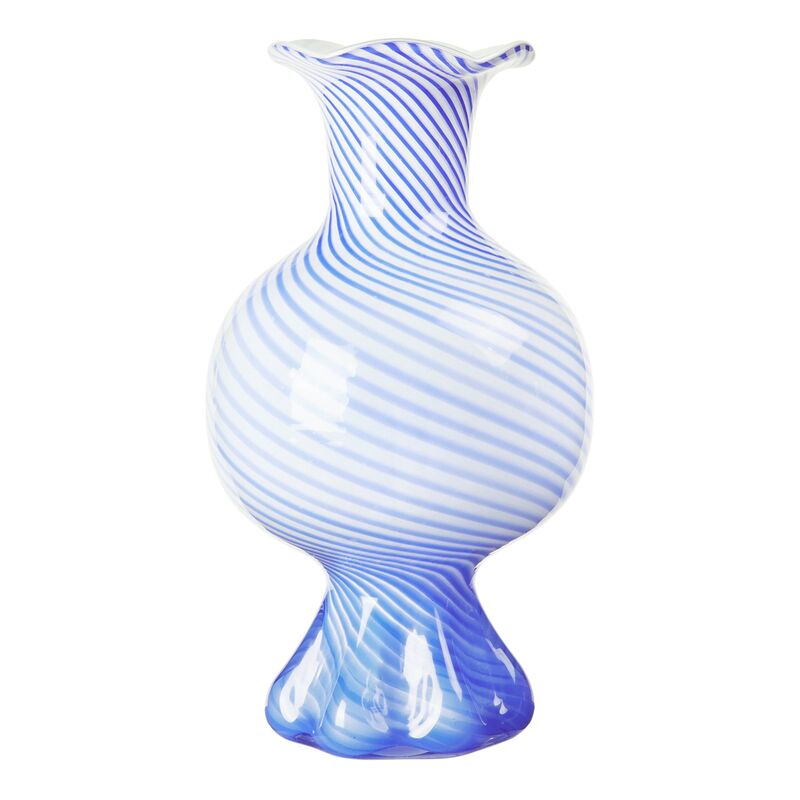 Mella vase 30 cm, intense blue