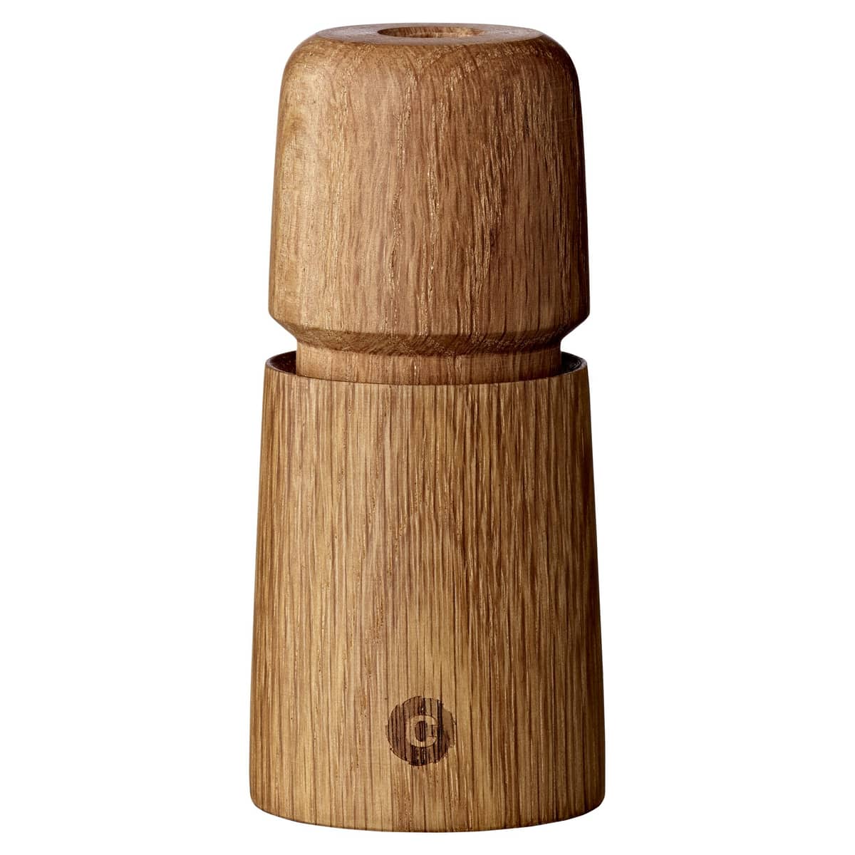 Stockholm salt- og pepperkvern, 11 cm, eik