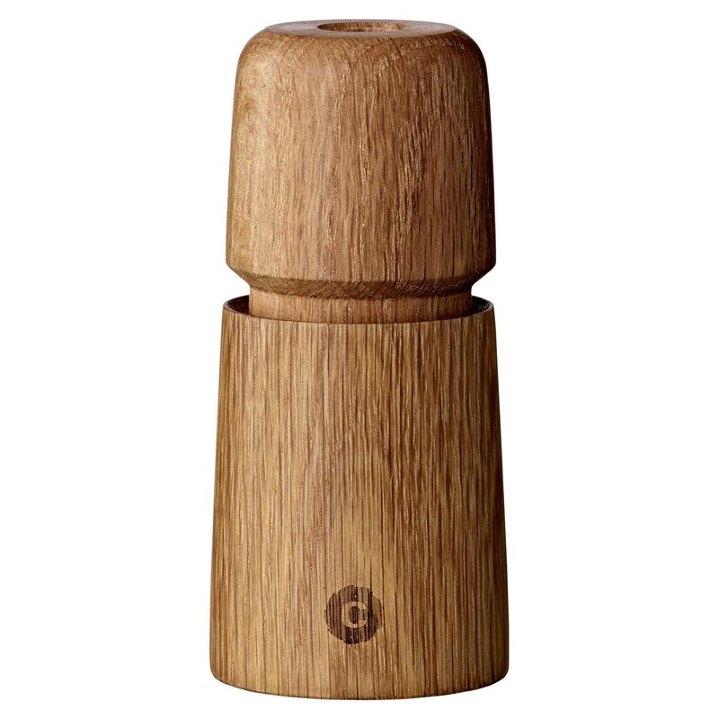Stockholm salt- och pepparkvarn, 11 cm, ek
