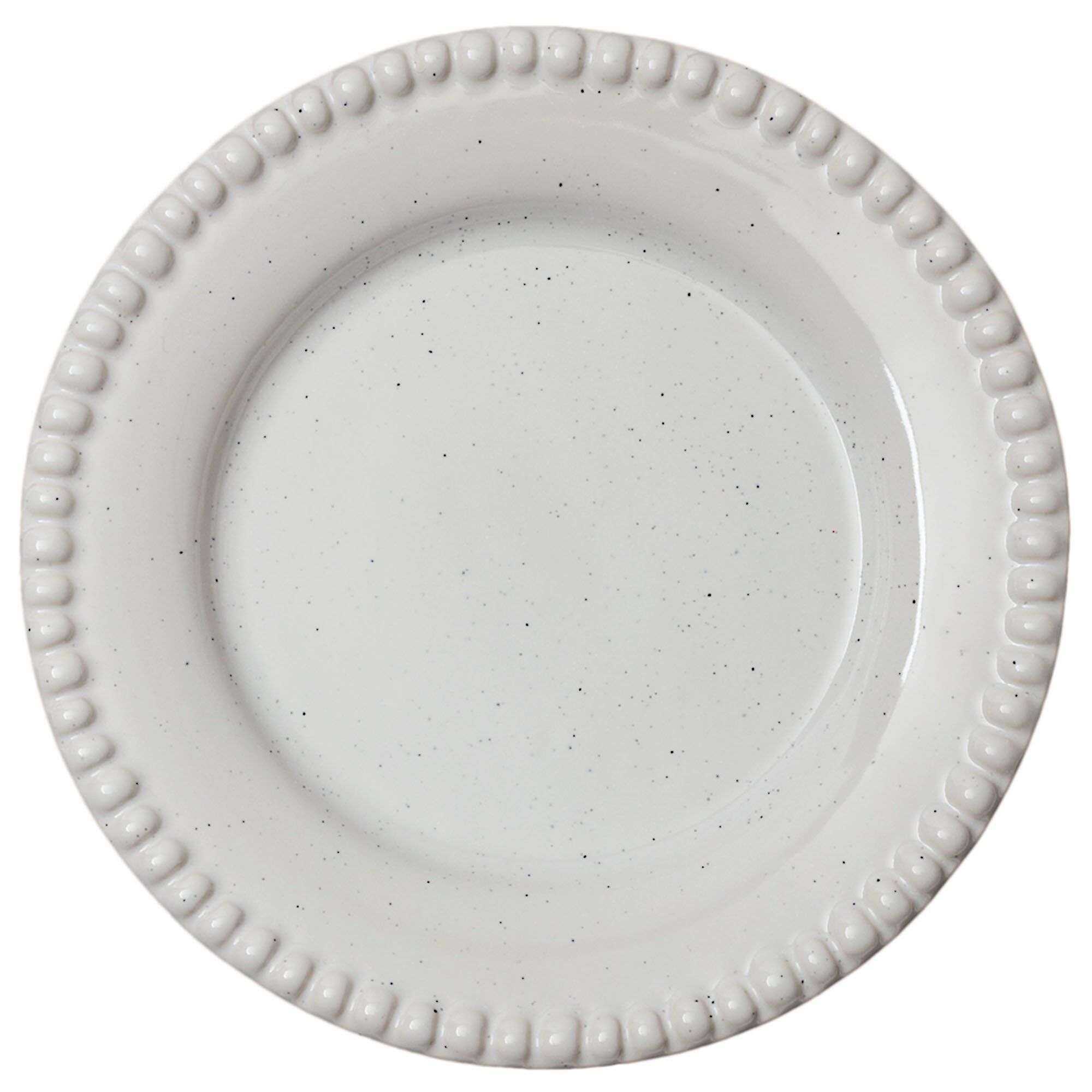 Potteryjo Daria tallerken 18 cm. 2 stk., cotton white shiny