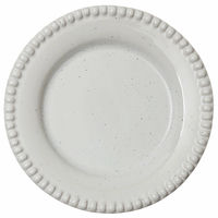 Daria 18 cm Assiett 2-pack, Cotton White Shiny