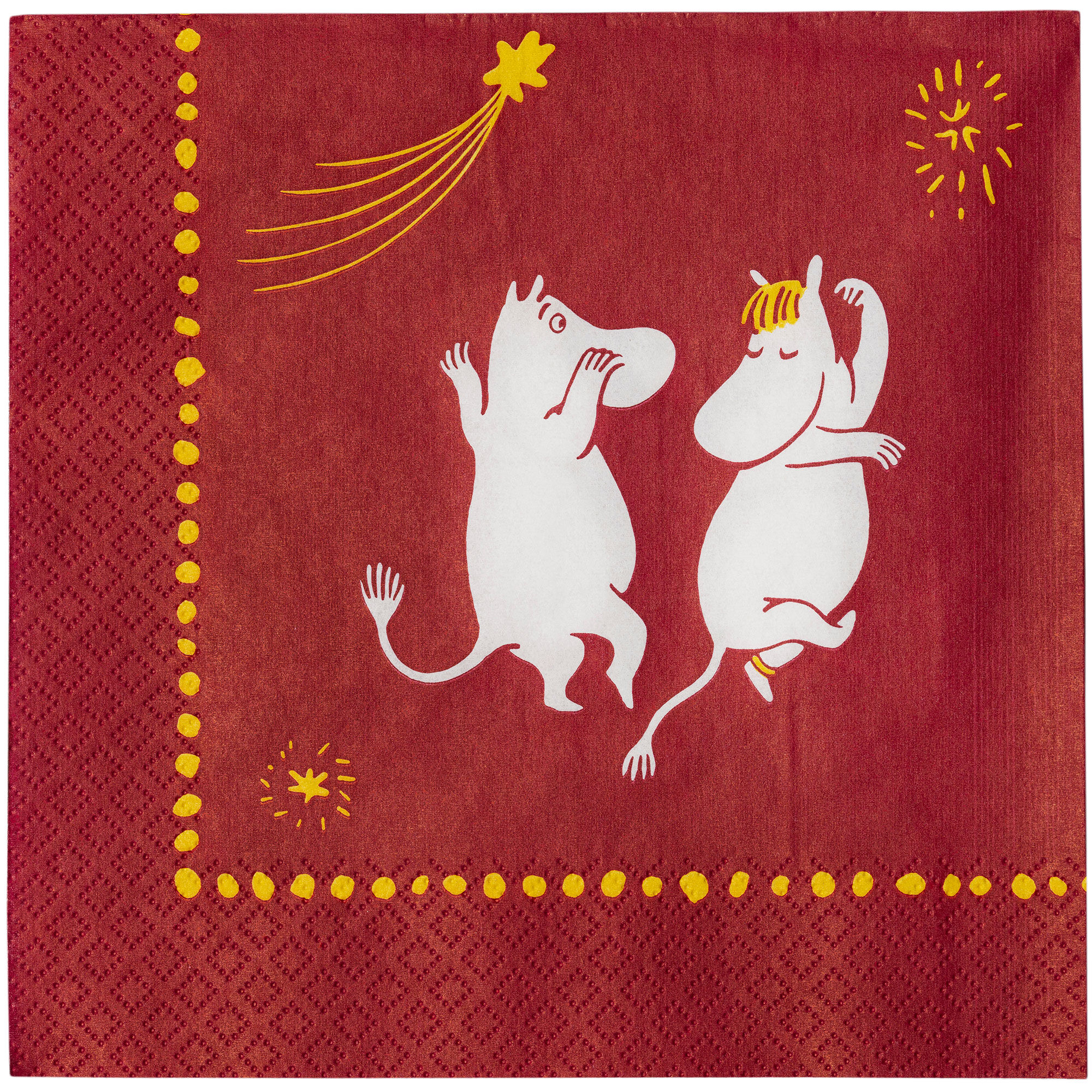 Arabia Mumin Festliga Stunder Pappersservett 33 x 33 cm