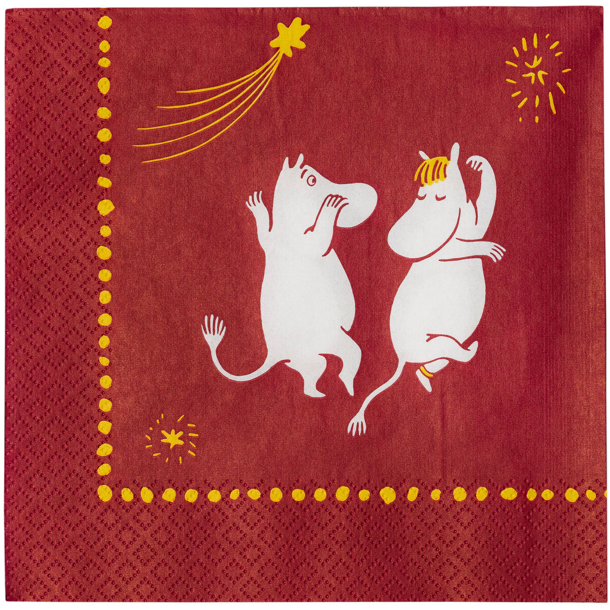Arabia Mumin Festliga Stunder Pappersservett 33 x 33 cm