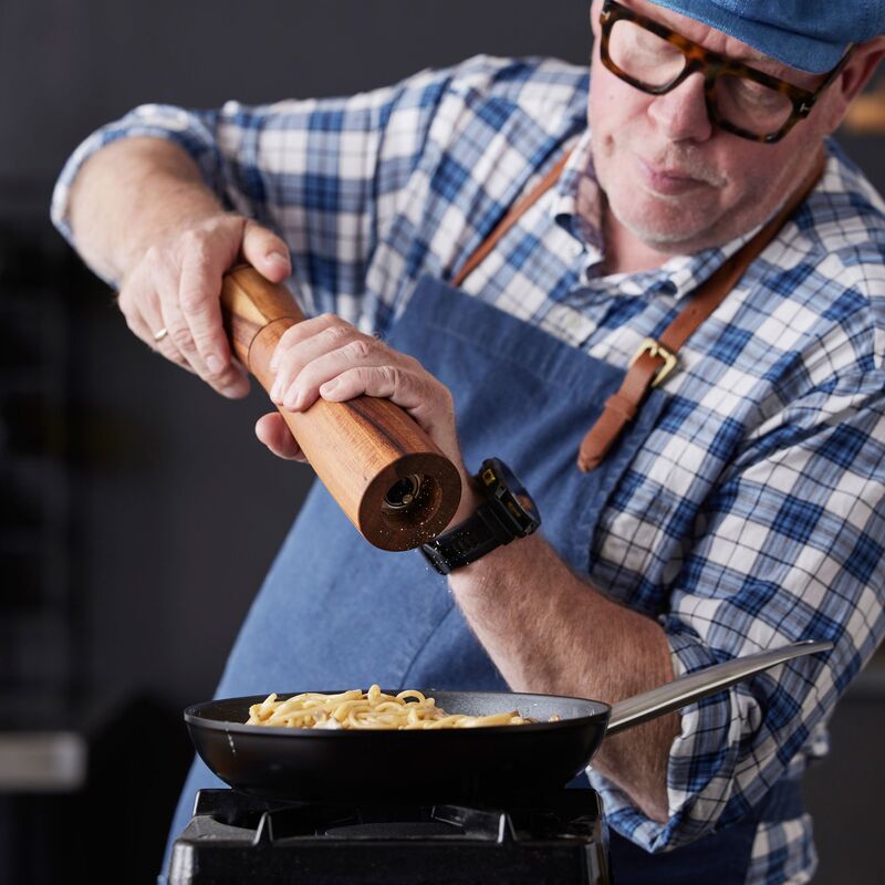 Stegepande 28 cm, aluminium