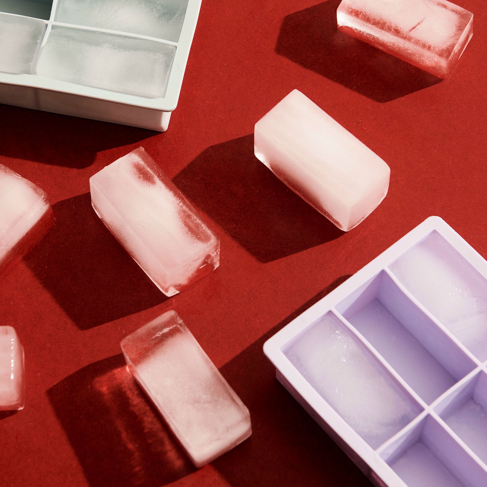 Alternativ bild 1 för HAY - Ice Cube Tray - Isformar - XXL - Ice Blue, Stick Cubes - H4 X W14 X L18