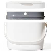 Easy-Clean kompostbehållare 6,6L vit