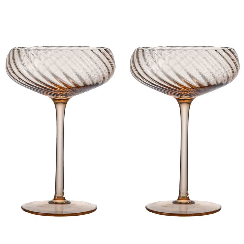 Opacity samppanjalasi 30 cl 2-pakkaus, persikka