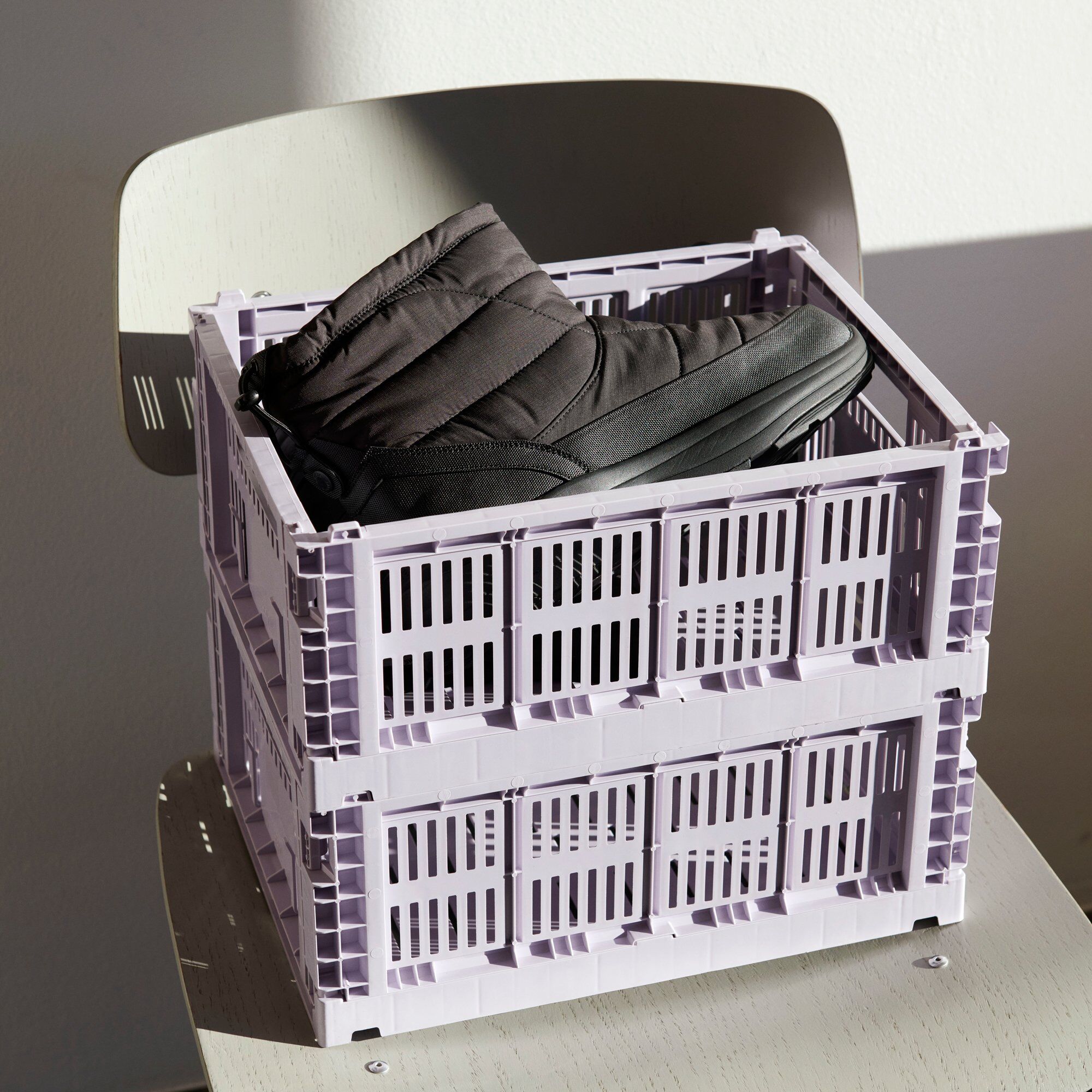 Alternativ bild 1 för HAY Colour Crate förvaringslåda medium, lavender