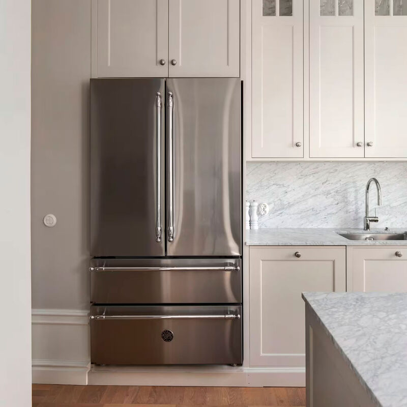 Heritage hvitevarepakke 90 cm, matt svart/rustfritt stål