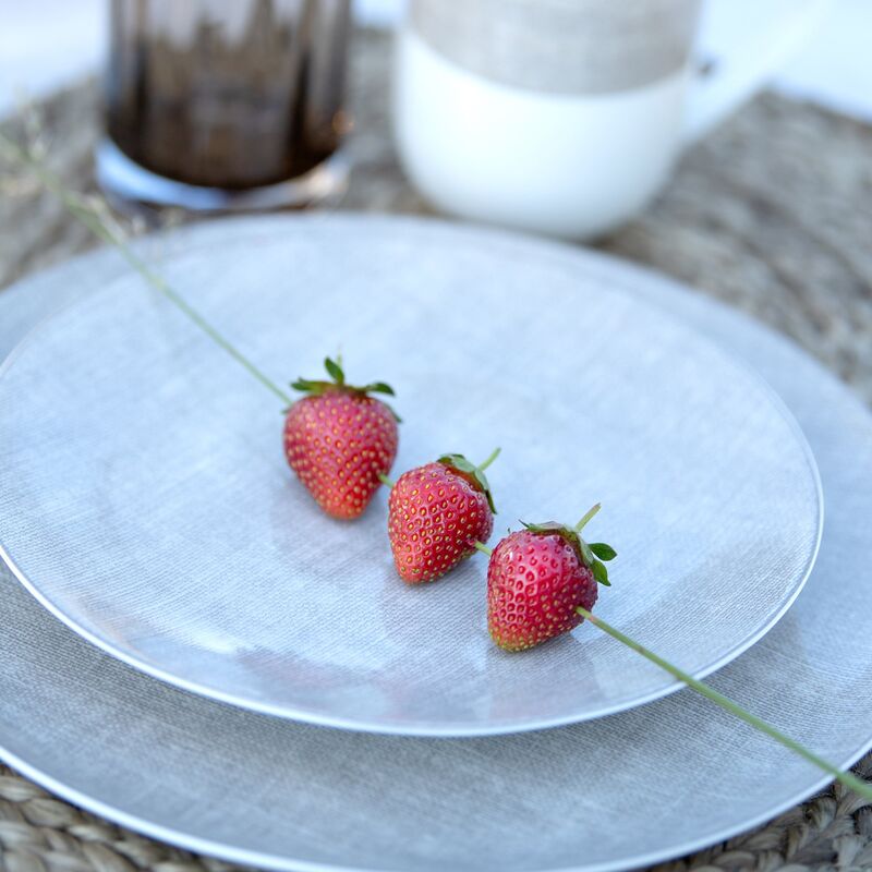 Linen tallerkenen 27 cm