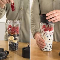 MMB2111M miniblender, 450 W, rostfritt stål
