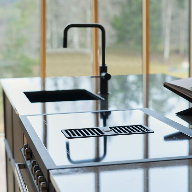 PROCH94I1ECAT Komfur med integreret emhætte 90 cm, carbonio