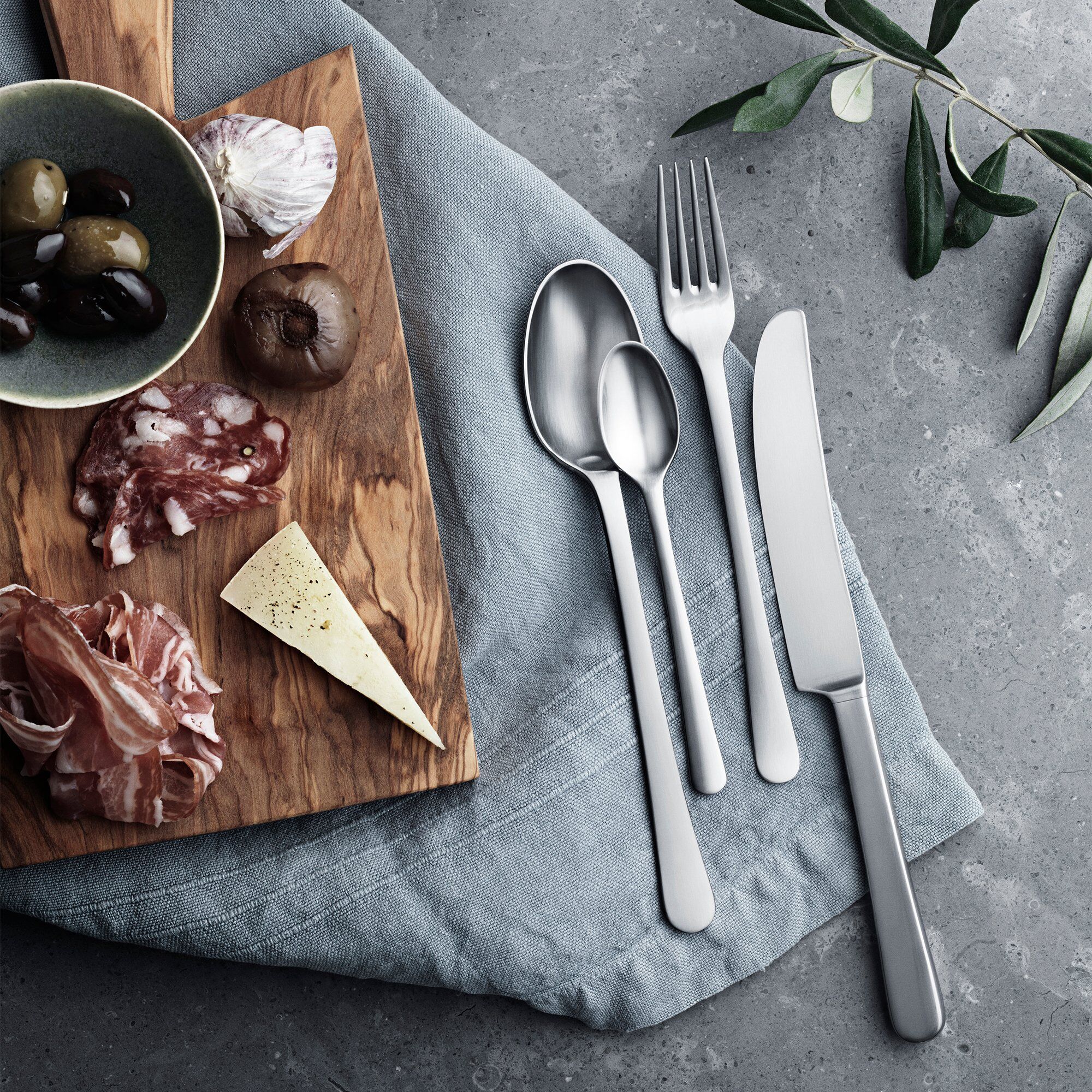 Alternativ bild 1 för Georg Jensen Copenhagen bestickset 24-del