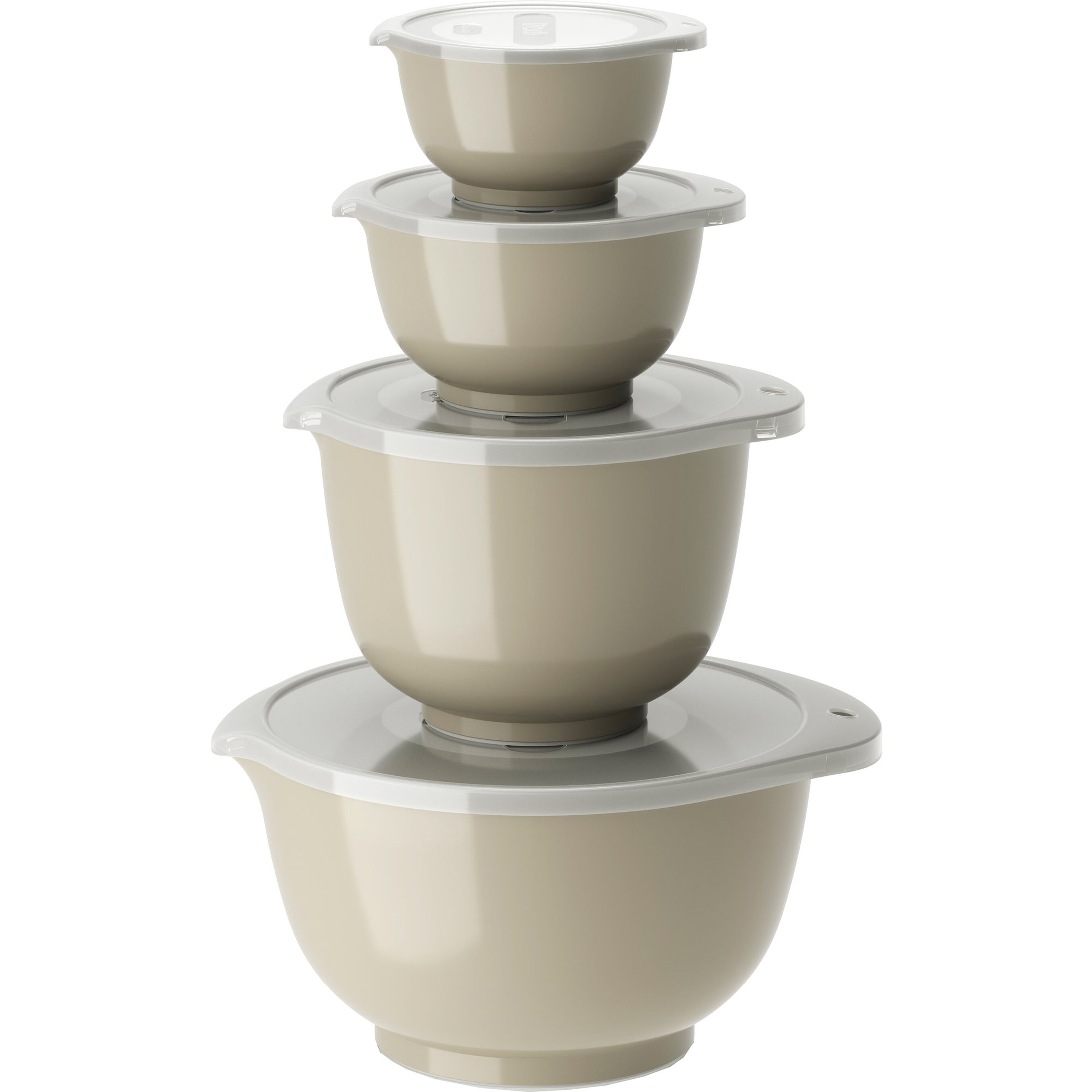 NEW Margrethe skålset 0,25 + 0,5 + 1,5 + 3 liter, humus