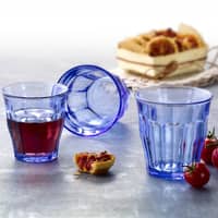Picardie glas 25 cl, 6 stk., marineblå
