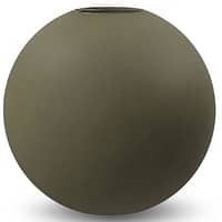 Ball vas, 10 cm, olive