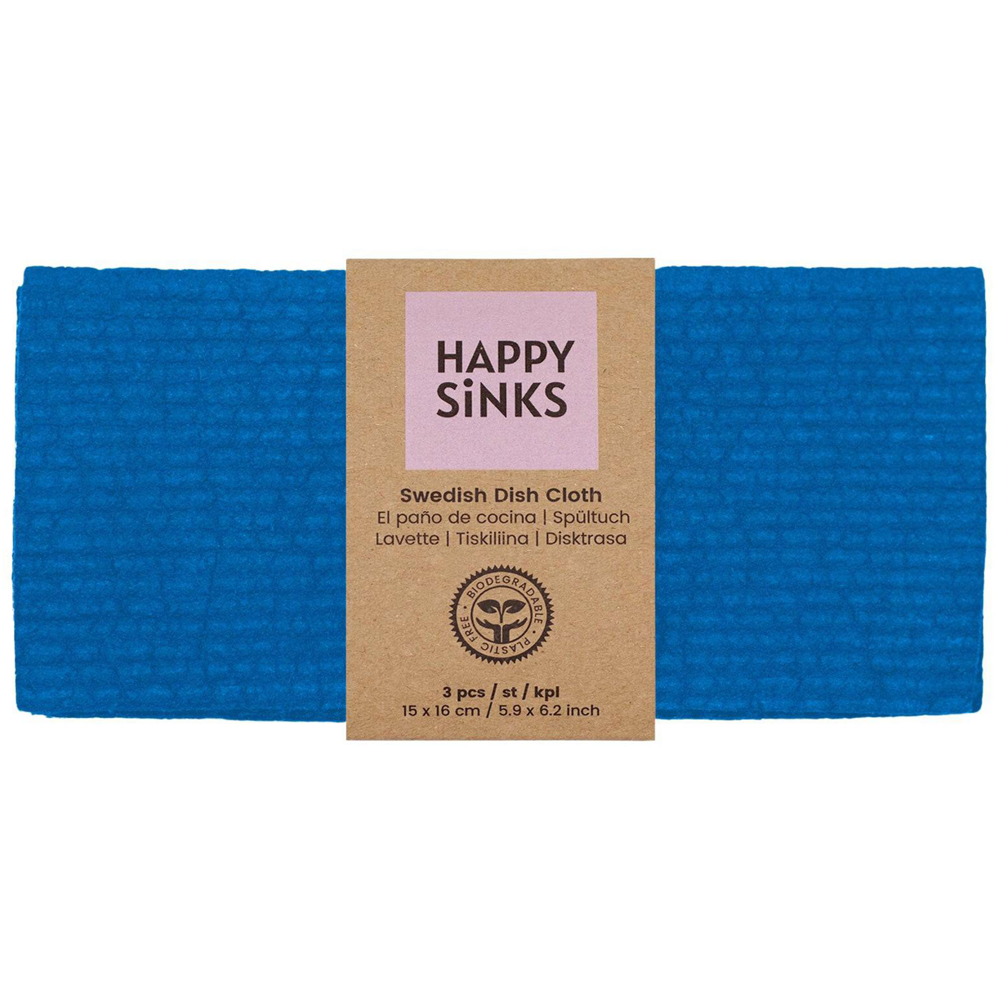 Disktrasa 3-pak, ocean blue