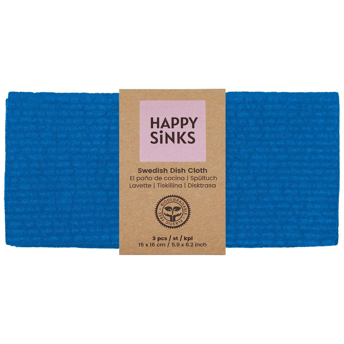 Disktrasa 3-pak, ocean blue