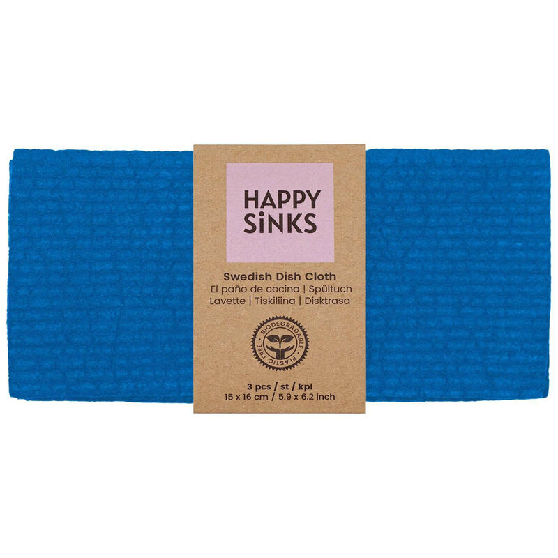 Tiskirätti 3-pakkaus, ocean blue