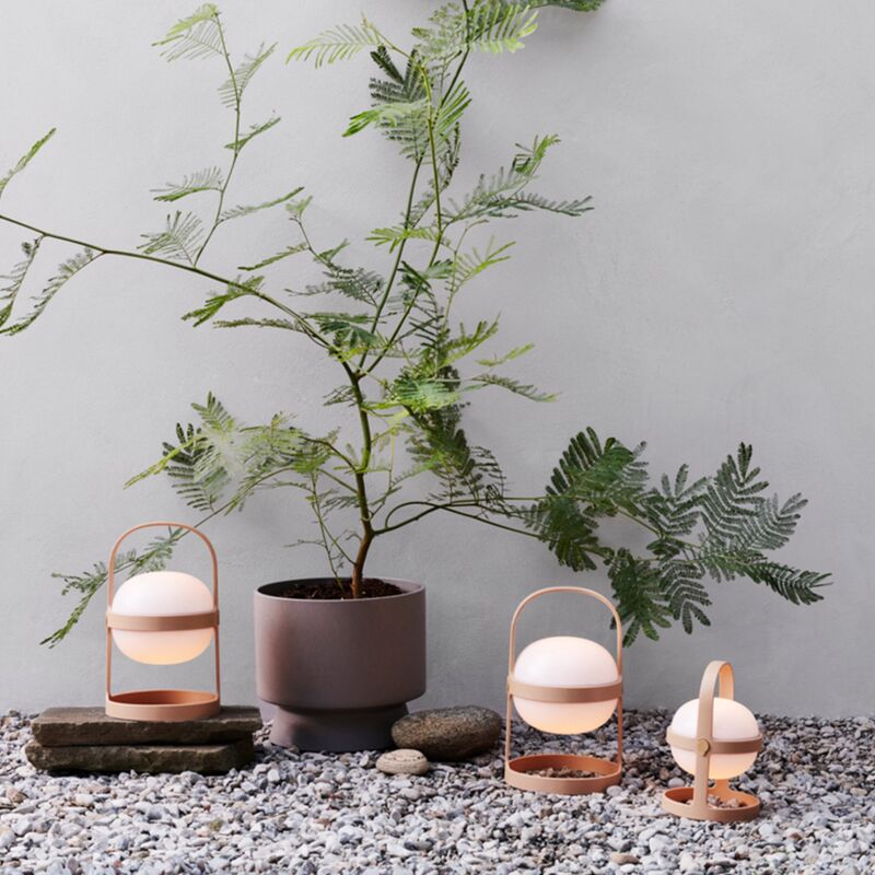 Soft Spot Solar Circular lanterne 25 cm, wheat